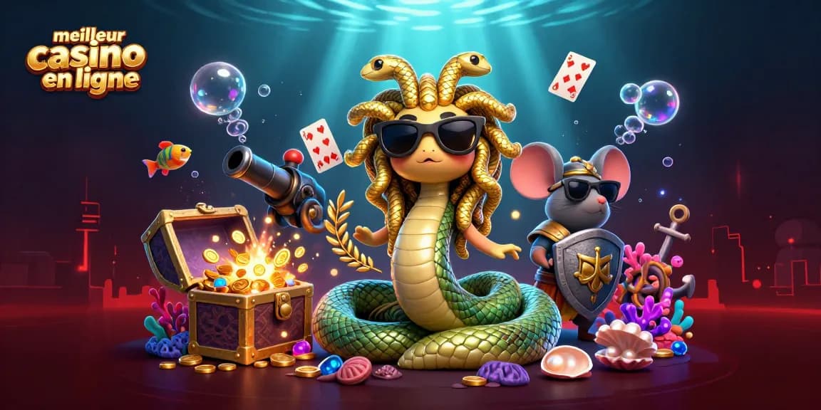 Gagnez gros dans le meilleur casino en ligne avec des gemmes colorées et des éléments de jeu engageants.