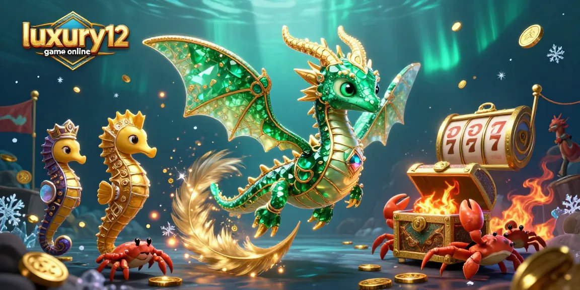 Engage in the luxury12 game online with vibrant underwater casino illustrations showcasing dynamic winning elements.
