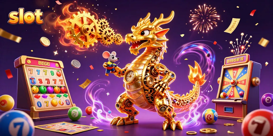 Spin the slot reels with vibrant lucky 7s and colorful symbols in a thrilling casino atmosphere.