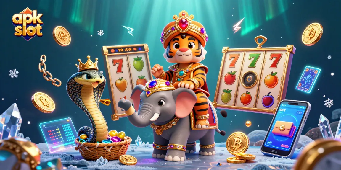 Play exciting apk slot games with animated characters and rich casino elements.