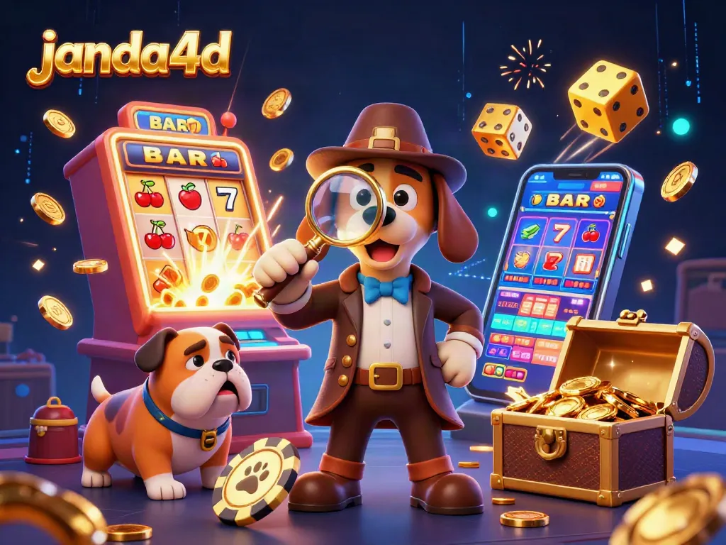 Menangkan permainan di janda4d dengan slot online dan elemen jackpot yang memikat dalam tampilan 3D penuh warna.