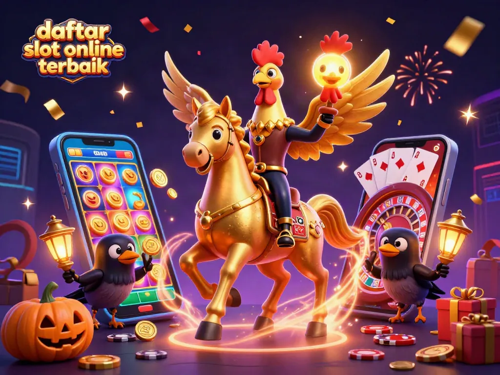 Menangkan permainan di daftar slot online terbaik dengan ilustrasi slot yang mengesankan dan karakter unik.
