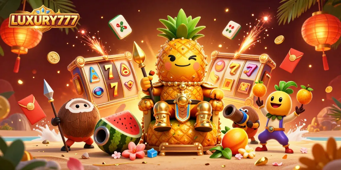 LUXURY777 mengajak pemain untuk merasakan keberuntungan dengan slot reel berputar dan simbol keberuntungan yang menakjubkan.