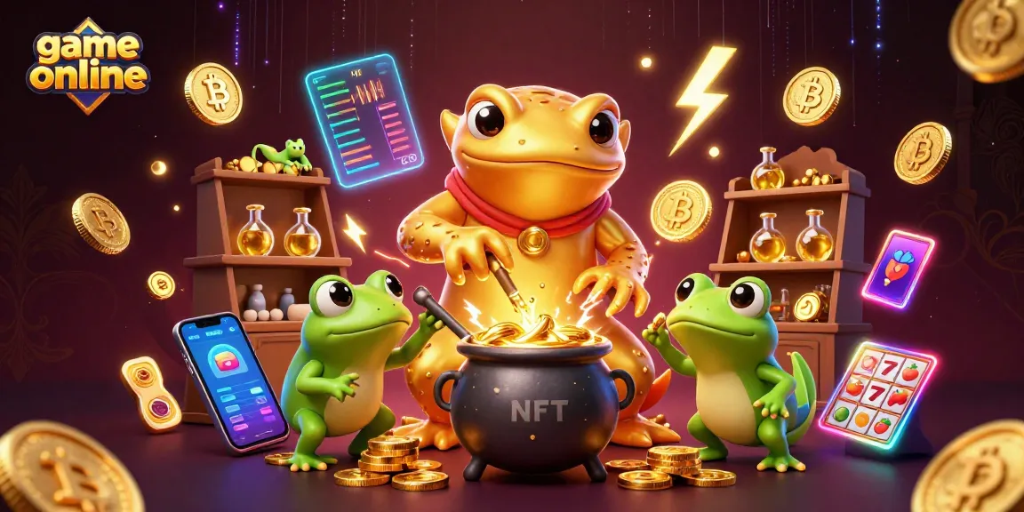 Play engaging game online with a golden salamander alchemist transmuting coins