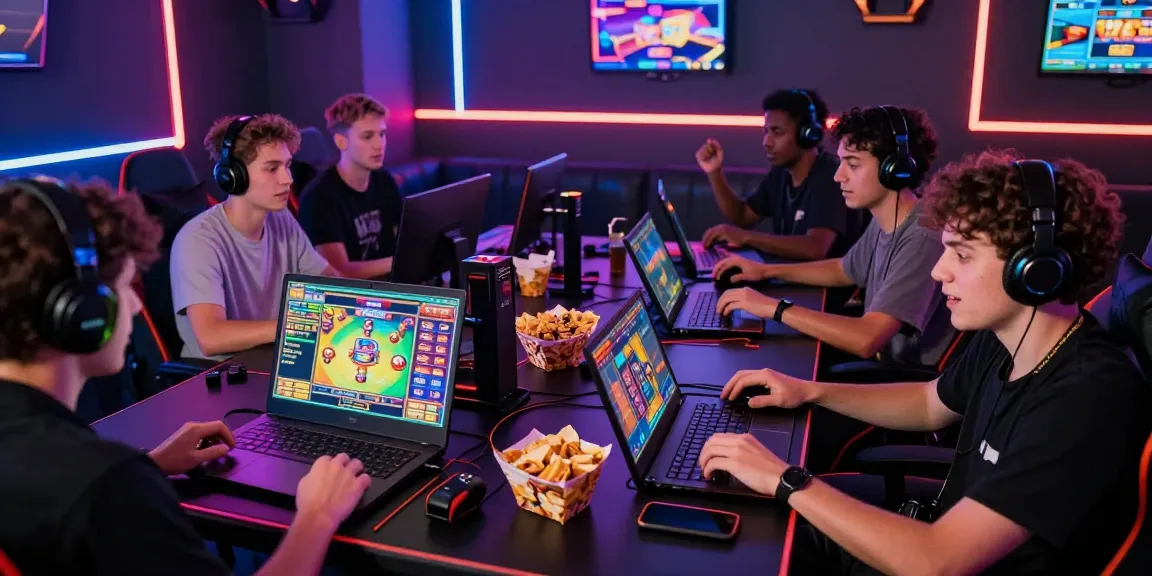 Pengalaman bermain SLOT GACOR yang seru dengan pemain di ruang permainan online yang modern.