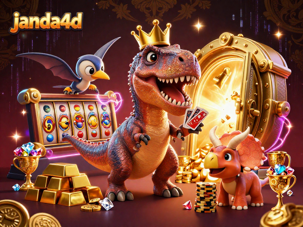 Janda4d menawarkan pengalaman bermain slot unik dengan karakter menghibur dalam ilustrasi 3D yang menarik.