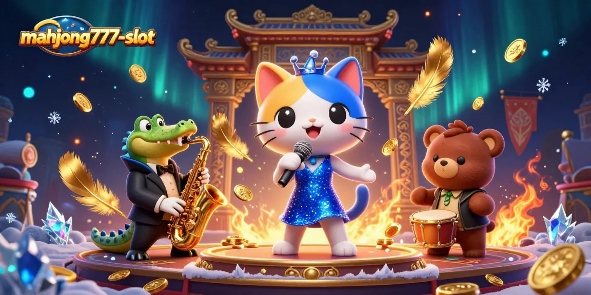 Experience the excitement of mahjong777-slot with vibrant characters and dynamic casino elements.
